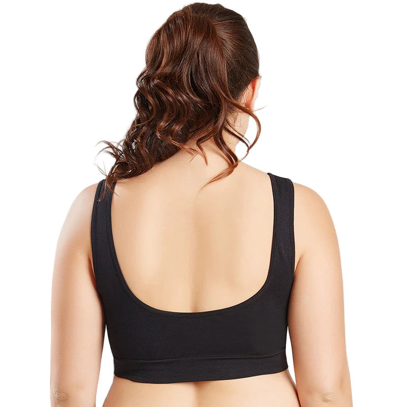 Queenral Nahtloser Gepolsterter BH für Damen – Plus Size 5XL & 6XL, Komfortabel & Vollständig Abgedeckt