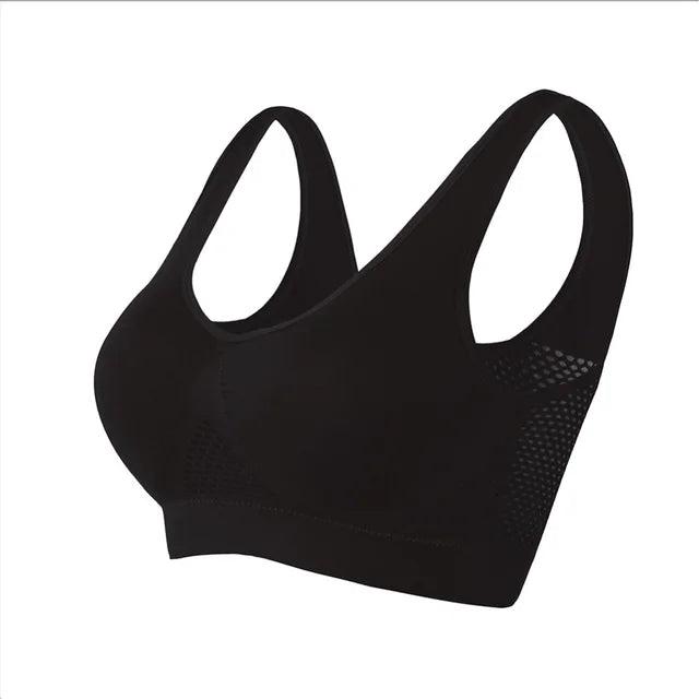 Nahtloser Plus-Size Sport-BH Damen – Kabellos, Atmungsaktiv, Stoßfest für Yoga & Fitness bis 6XL