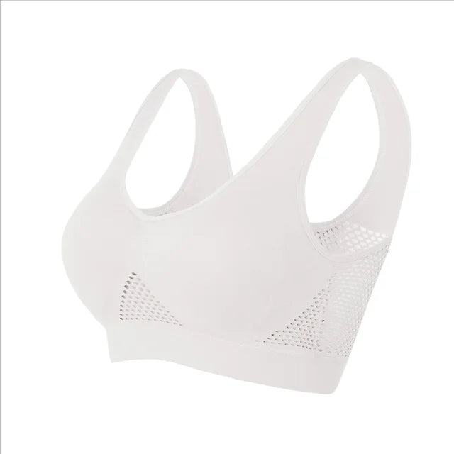 Nahtloser Plus-Size Sport-BH Damen – Kabellos, Atmungsaktiv, Stoßfest für Yoga & Fitness bis 6XL