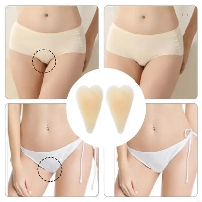 Cameltoe Concealer & Preventer – Silikon oder Stoff Panty Liner für Damen, Privatsphäre Schutzpad