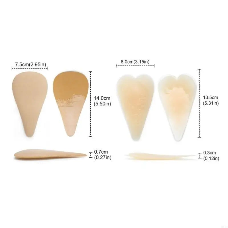 Cameltoe Concealer & Preventer – Silikon oder Stoff Panty Liner für Damen, Privatsphäre Schutzpad