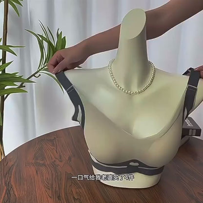 Nahtloser Push-Up BH für Damen – Kabellos, Verstellbar, Weich, Vollständige Abdeckung & Anti-Sagging